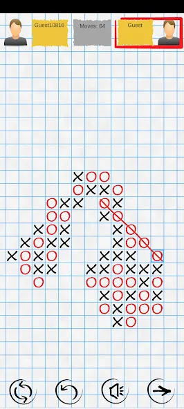 Tic Tac Toe Online: Mega XO  [МОД Mega Pack] Screenshot 2