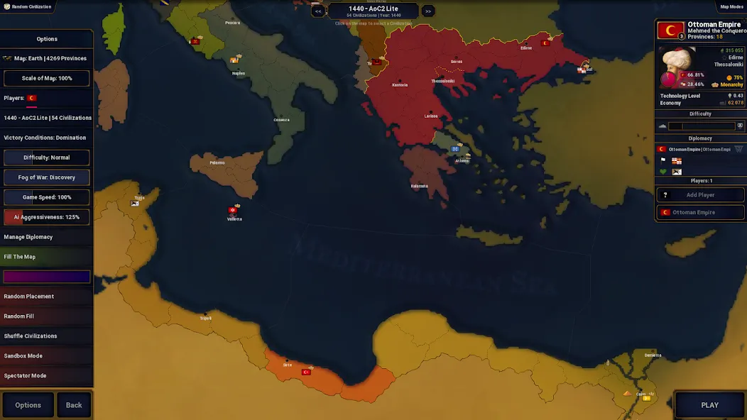 Age of History II - Lite (Эйдж оф Гистори )  [МОД Unlocked] Screenshot 2