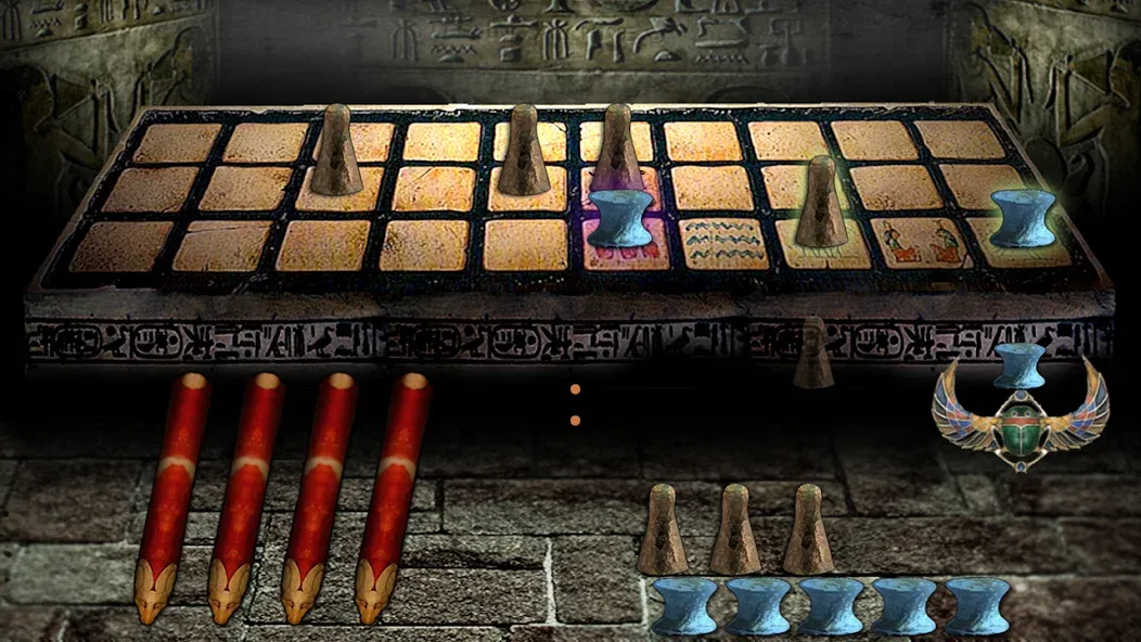 Egyptian Senet (Ancient Egypt)  [МОД Бесконечные монеты] Screenshot 3