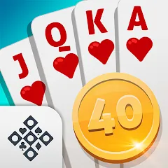 Скачать взлом Scala 40 Online - Card Game (Скала 40 Онлайн)  [МОД Много монет] - стабильная версия apk на Андроид