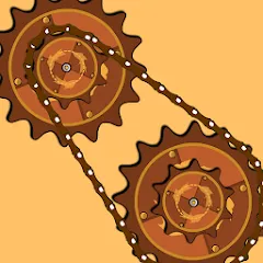 Скачать взломанную Steampunk Idle Gear Spinner (Стеампанк Идл Спиннер Фабрика)  [МОД Menu] - полная версия apk на Андроид