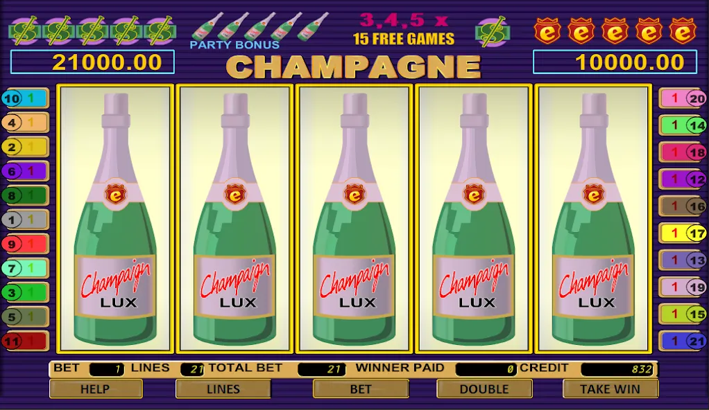 Champagne Slot (Шампанское Слот)  [МОД Меню] Screenshot 2