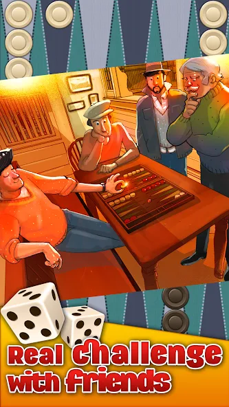 Backgammon Arena (Бэкгаммон Арена)  [МОД Все открыто] Screenshot 2