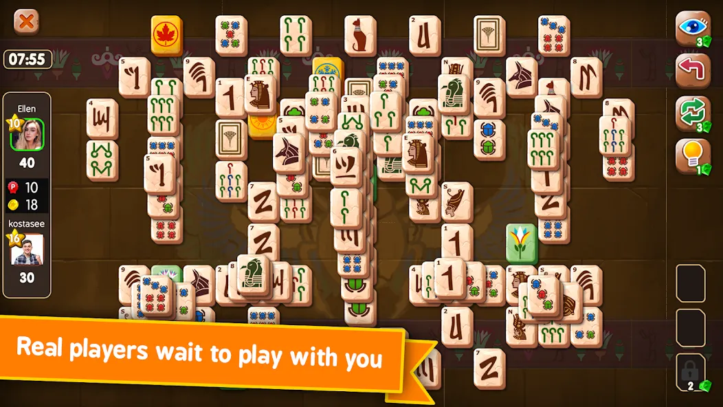 Mahjong Duels (Маджонг Дуэли)  [МОД Много монет] Screenshot 3