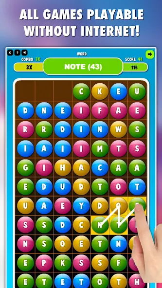 Word Games 101-in-1 (Уорд Геймс 100)  [МОД Много денег] Screenshot 3