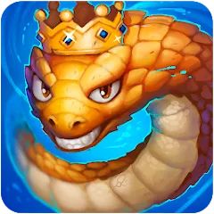 Скачать взломанную Little Big Snake (Литл Биг Снейк)  [МОД Mega Pack] - последняя версия apk на Андроид