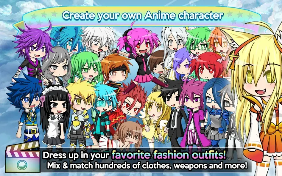 Gacha Studio (Anime Dress Up) (Гача Студио)  [МОД Бесконечные деньги] Screenshot 2