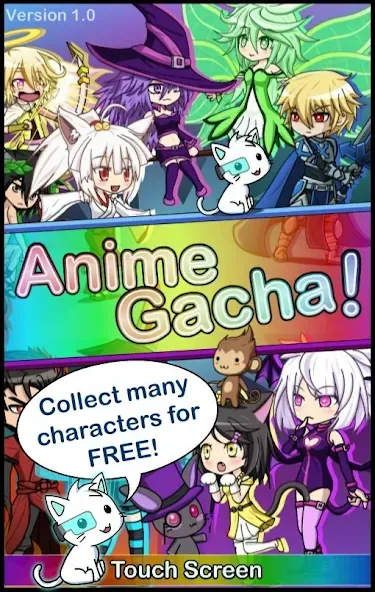 Anime Gacha! (Simulator & RPG)  [МОД Unlocked] Screenshot 1