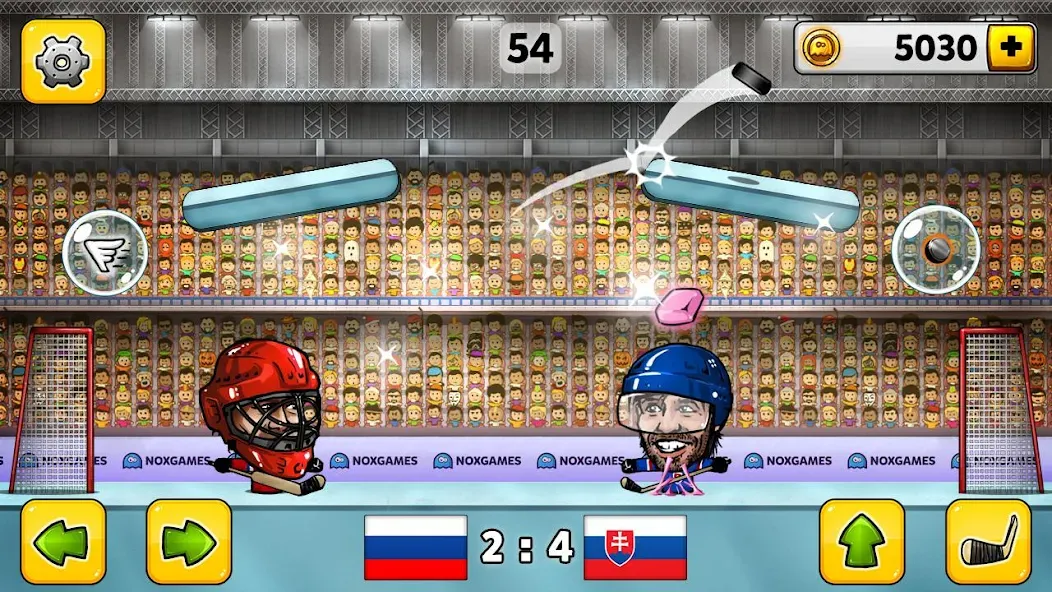 Puppet Hockey: Pond Head  [МОД Бесконечные монеты] Screenshot 3