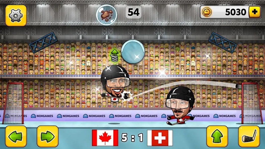 Puppet Hockey: Pond Head  [МОД Бесконечные монеты] Screenshot 4