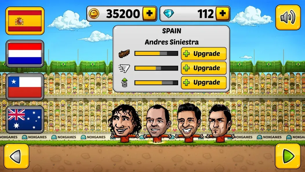 Puppet Soccer - Football  [МОД Бесконечные деньги] Screenshot 5