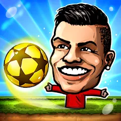 Скачать взломанную Puppet Soccer: Champs League (Паппет Соккер)  [МОД Mega Pack] - последняя версия apk на Андроид