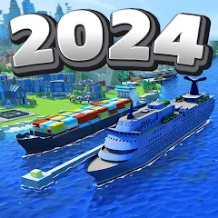 Взлом Sea Port: Cargo Boat Tycoon (Си Порт)  [МОД Бесконечные деньги] - стабильная версия apk на Андроид