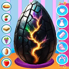 Взломанная Dragon Eggs Surprise (Драгон Эггс Сюрприз)  [МОД Много монет] - полная версия apk на Андроид