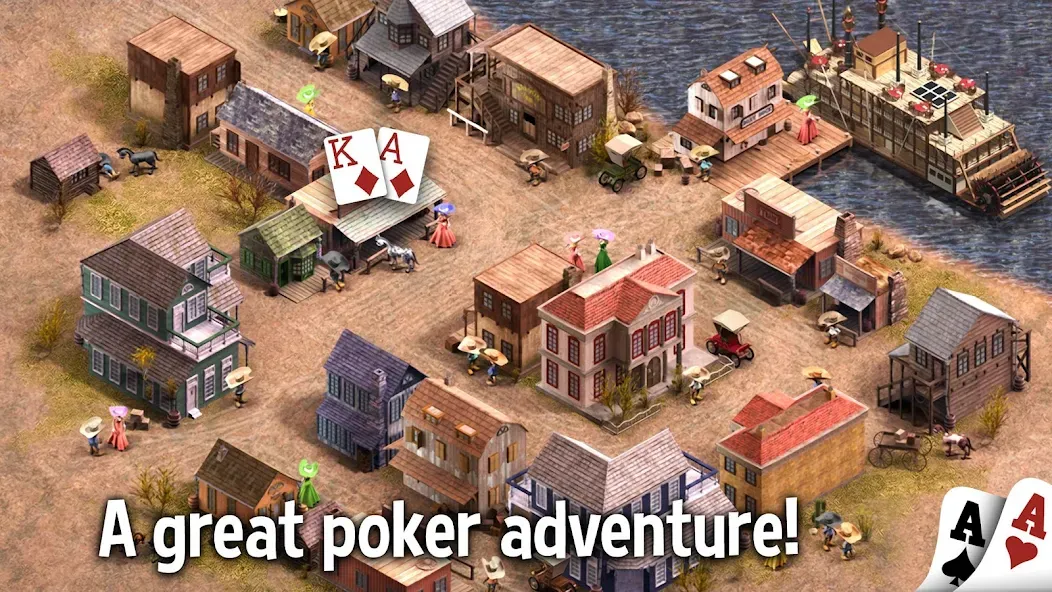 Governor of Poker 2 - Offline  [МОД Бесконечные монеты] Screenshot 3