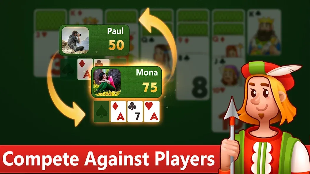 Klondike Solitaire card game  [МОД Menu] Screenshot 5