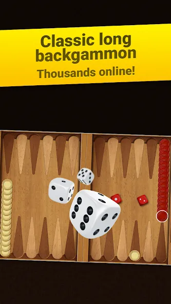 Backgammon Long Arena  [МОД Menu] Screenshot 1