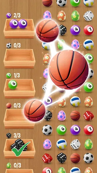 Match Triple 3D: Matching Tile (Матч Трипл 3Д)  [МОД Mega Pack] Screenshot 3