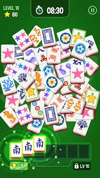 Mahjong Triple 3D -Tile Match (Маджонг Трипл 3Д)  [МОД Бесконечные монеты] Screenshot 4