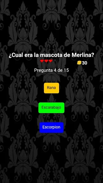 Merlina Trivia en Español  [МОД Бесконечные деньги] Screenshot 2