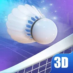 Взломанная Badminton Blitz - PVP online (Бэдминтон Блиц)  [МОД Unlimited Money] - последняя версия apk на Андроид