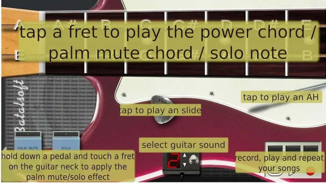 Power guitar HD  [МОД Unlocked] Screenshot 4