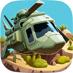 Взломанная Islands Control: Army War (Айлэндс Контрол)  [МОД Unlocked] - последняя версия apk на Андроид