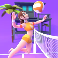 Взлом Beach Volleyball Game (Бичволлейбол игра)  [МОД Меню] - полная версия apk на Андроид