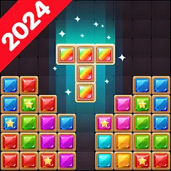 Взлом Block Puzzle: Diamond Star  [МОД Бесконечные деньги] - полная версия apk на Андроид