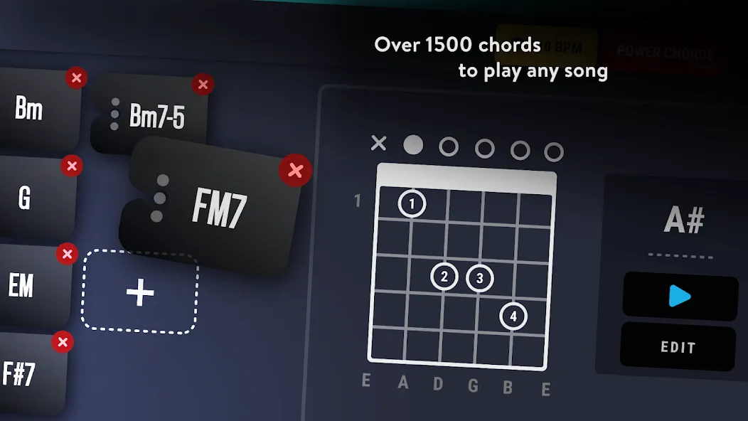 Real Guitar: lessons & chords (Реал Гитар)  [МОД Меню] Screenshot 4