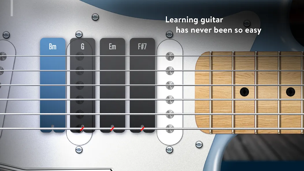 Real Guitar: lessons & chords (Реал Гитар)  [МОД Меню] Screenshot 5