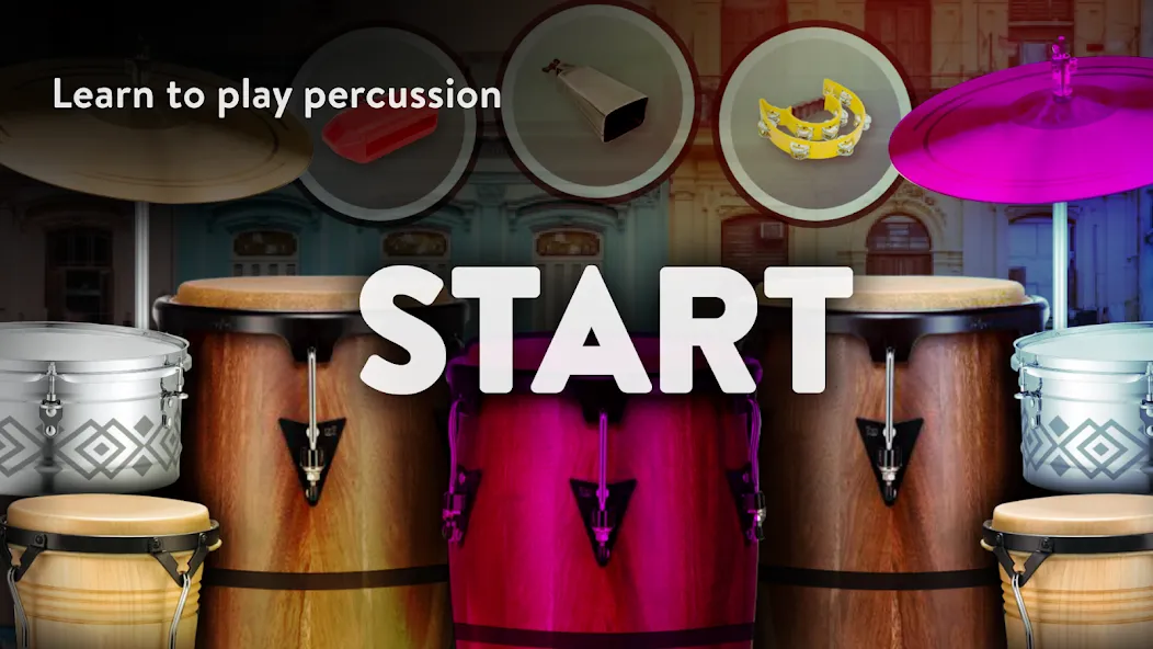 Real Percussion: instruments (Реал Перкуссион)  [МОД Menu] Screenshot 4