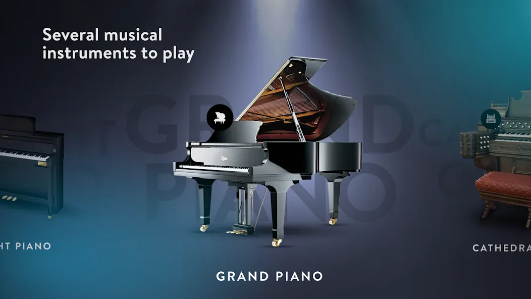 Real Piano electronic keyboard (Риал Пиано)  [МОД Menu] Screenshot 3