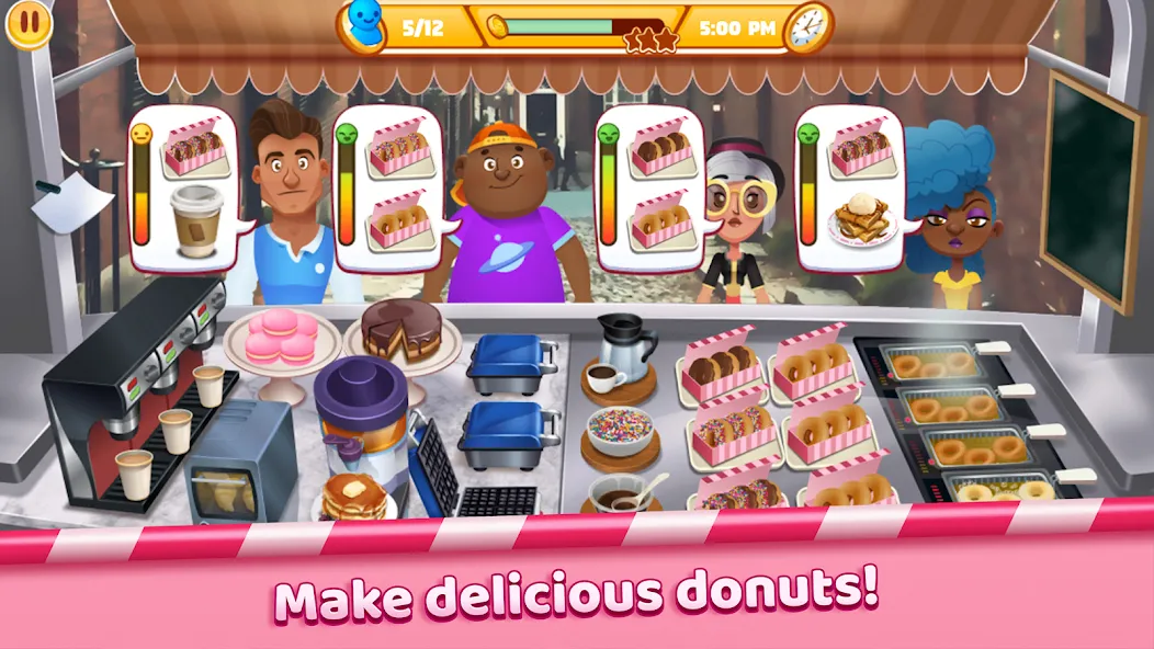 Boston Donut Truck: Food Game (Бостонский Донат Трак)  [МОД Mega Pack] Screenshot 5