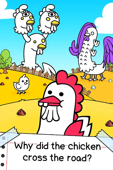 Chicken Evolution: Idle Game (Чикен Эволюшн)  [МОД Menu] Screenshot 1