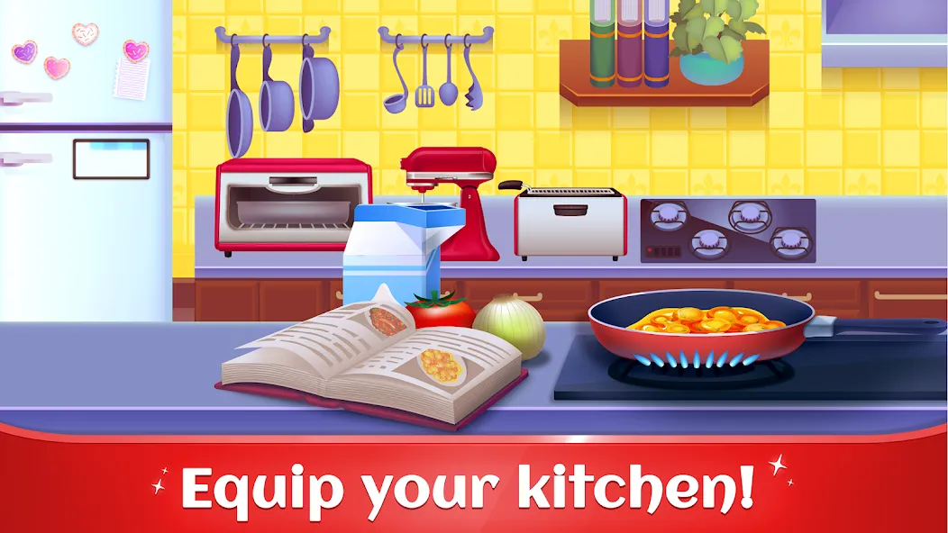 Cookbook Master: Cooking Games (Кулинарный Мастер)  [МОД Меню] Screenshot 1