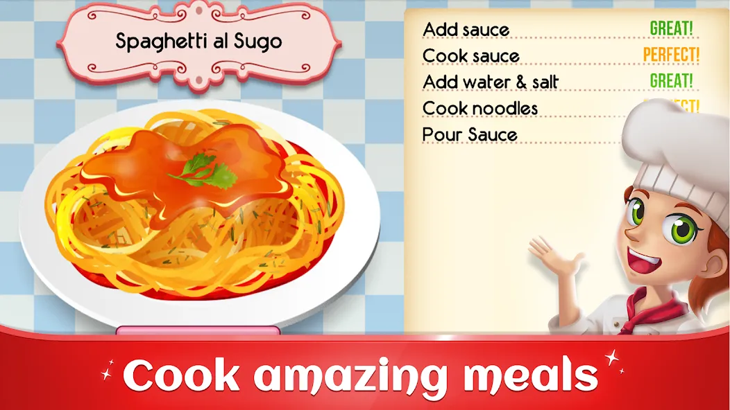 Cookbook Master: Cooking Games (Кулинарный Мастер)  [МОД Меню] Screenshot 2