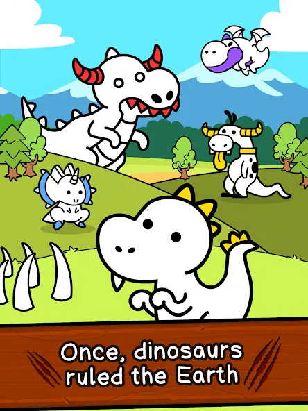 Dino Evolution: Dinosaur Game (Дино Эволюшн)  [МОД Все открыто] Screenshot 5