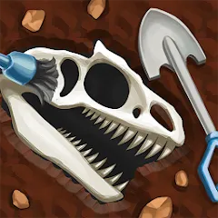 Взломанная Dino Quest: Dig Dinosaur Game (Дино Квест)  [МОД Меню] - последняя версия apk на Андроид