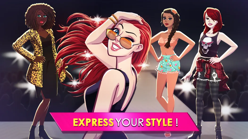 Fashion Fever: Dress Up Game (Фэшн Фивер)  [МОД Все открыто] Screenshot 1