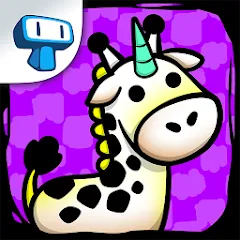 Скачать взломанную Giraffe Evolution: Idle Game (Жираф Эволюция)  [МОД Много монет] - последняя версия apk на Андроид