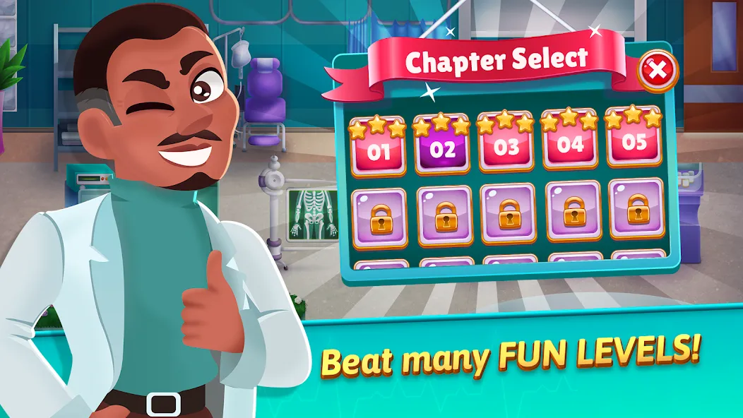 Medicine Dash: Hospital Game (Медицинский Дэш)  [МОД Unlocked] Screenshot 4