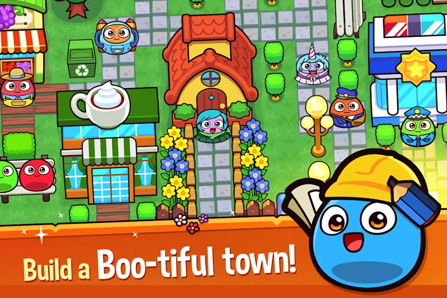 My Boo Town: City Builder Game (Май Бу Таун)  [МОД Menu] Screenshot 2