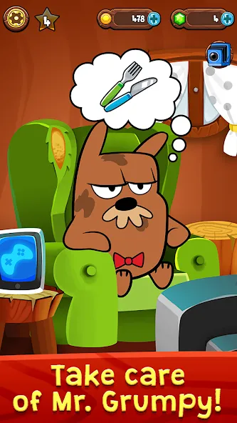 My Grumpy: Funny Virtual Pet (Май Грампи)  [МОД Unlimited Money] Screenshot 1