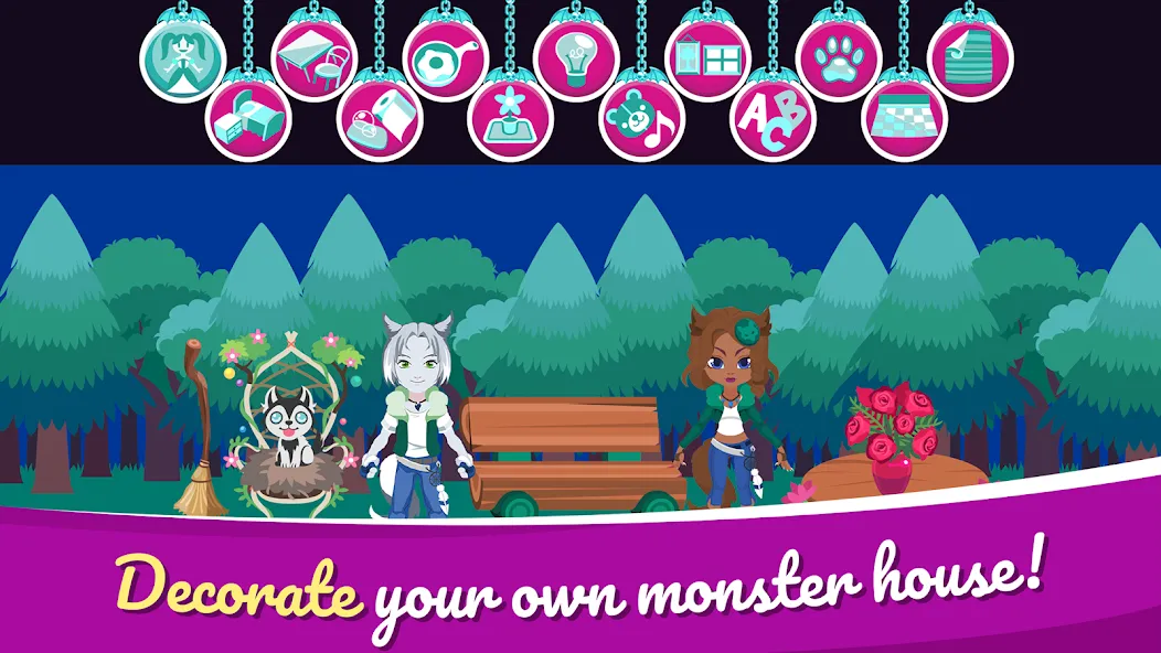 My Monster House: Doll Games (Май Монстер Хаус)  [МОД Много денег] Screenshot 1