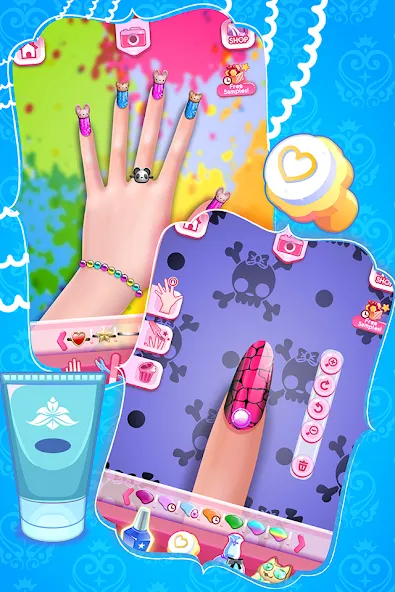 My Nail Makeover: Nail Salon (Моя маникюрная переменка)  [МОД Unlimited Money] Screenshot 4