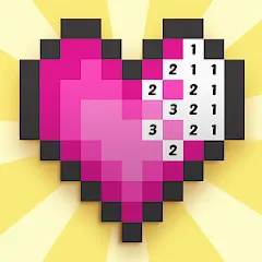 Взломанная Pixelicious: Color Daily Pixel (Пикселическ)  [МОД Unlimited Money] - стабильная версия apk на Андроид