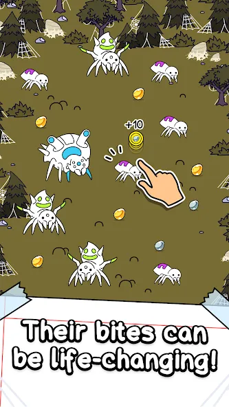 Spider Evolution: Idle Game (Спайдер Эволюшн)  [МОД Mega Pack] Screenshot 2