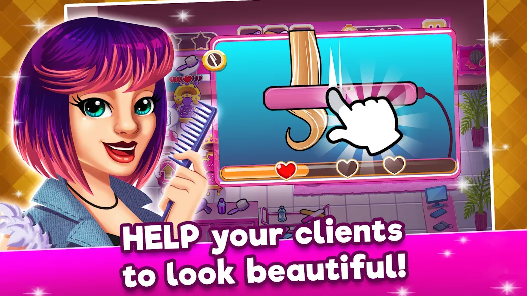 Beauty Salon: Parlour Game (Бьютисэлон)  [МОД Бесконечные монеты] Screenshot 3