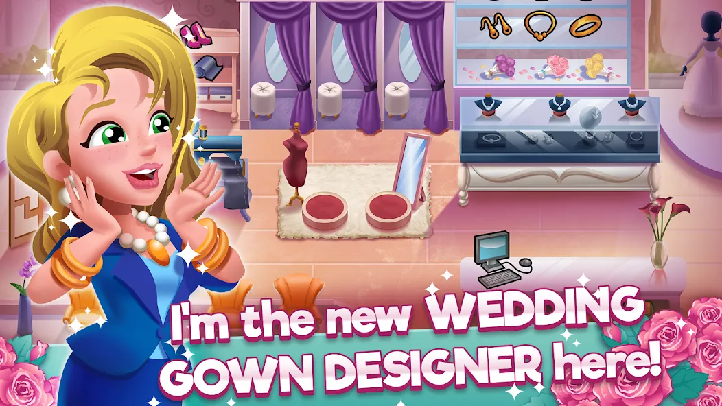 Wedding Salon Dash Bridal Shop (Свадебный салон Дэш Бутик невест)  [МОД Unlocked] Screenshot 1